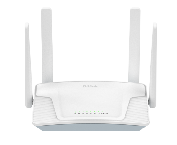 Router wi-fi 6 d-link g416c 4g lte ax1500 – router wlan mobil cu slot sim, lte cat 6, pana la 1, 5 gbit/s, wpa3, dualband, 3x lan, failover, mu-mimo, ofdma