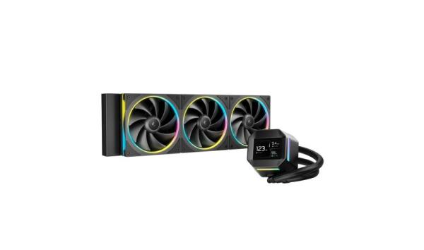 Cpu cooler deepcool lm360 rgb black