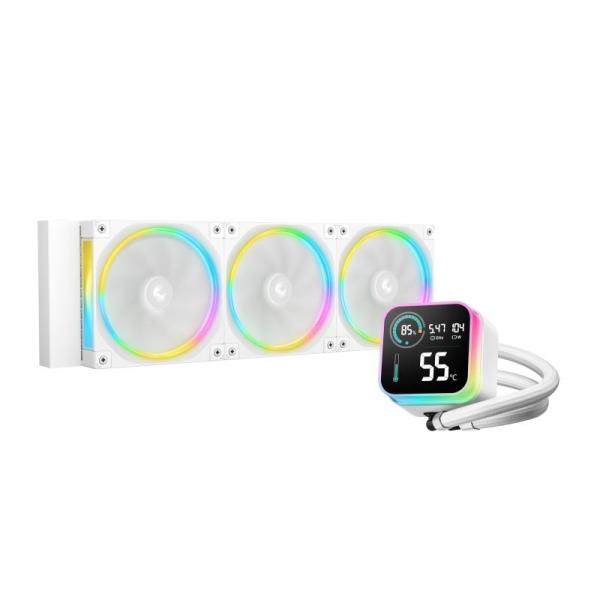 Cpu cooler deepcool lq360 rgb white