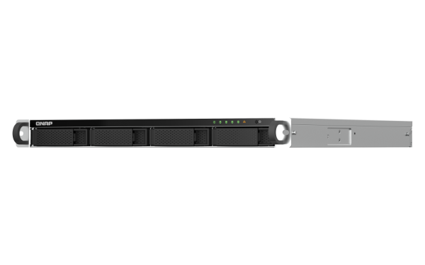 Nas qnap 464u 4-bay, cpu intel celeron n5105/n5095 4-core/4-thread processor, ram 8gb ram onboard (not expandable), 2.5"/3.5" sata 6gbps hdd (neincluse),  lan: 2 x 2.5gbe (2.5g/1g/100m/10m), usb3.2 gen1: 2, 1u, single psu (not upgradeable to rp), garantie