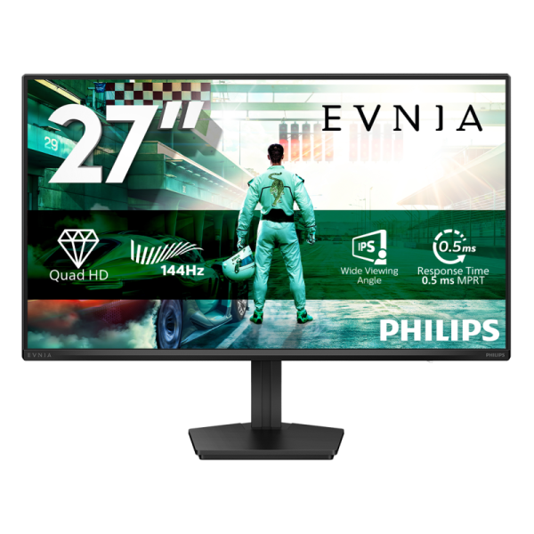 Monitor philips 27" 27m2n3500nf/00, diagonal (inch): 27, diagonal (cm): 68, aspect ratio: 16:9, panel: ips, resolution: 2560x1440, refresh rate: 144hz, response time mprt: 0.5ms, brightness (max): 300 cd/m², contrast (static) : 1500:1, contrast (dynamic):