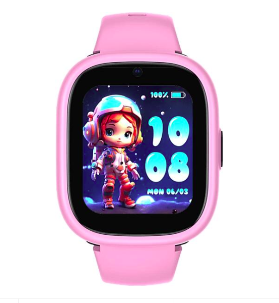 Lagenio smartwatch pentru copii cu functie telefon, k3 , premium, monitorizare sanatate, conexiune 4g, roz