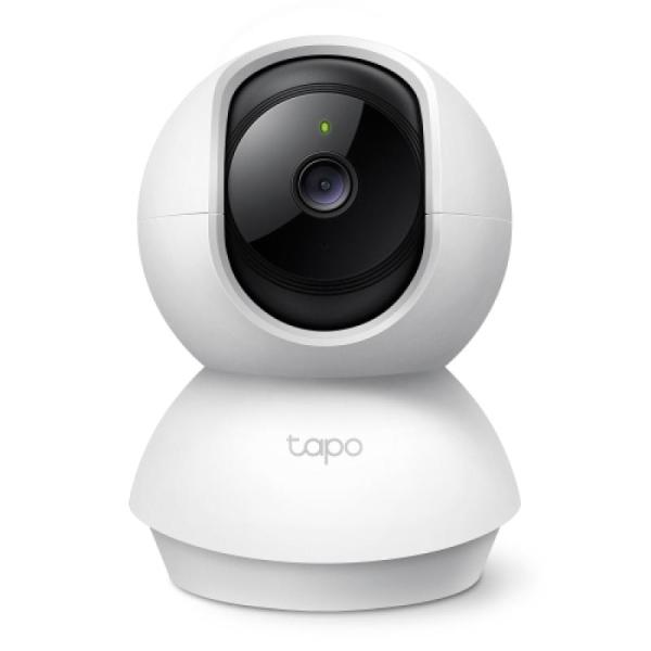 Pan/tilt home security wi-fi camera spec: 1080p, 2.4 ghz, horizontal 360º feature: pan/tilt, smart detection and notifications (motion, people, baby crying), motion tracking, sound and light alarm, remote control, two-way audio, voice control (works with 