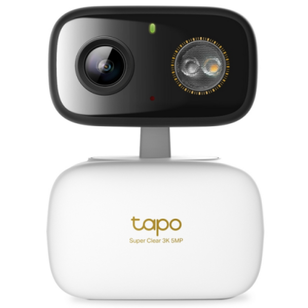 Indoor/outdoor pan/tilt security wi-fi camera spec:3k 5mp (2880x1620), 2.4 ghz, horizontal 360º feature: pan/tilt, smart ai detection and notifications (motion, people, pets, cars), motion tracking, sound and light alarm, remote control, two-way audio, vo