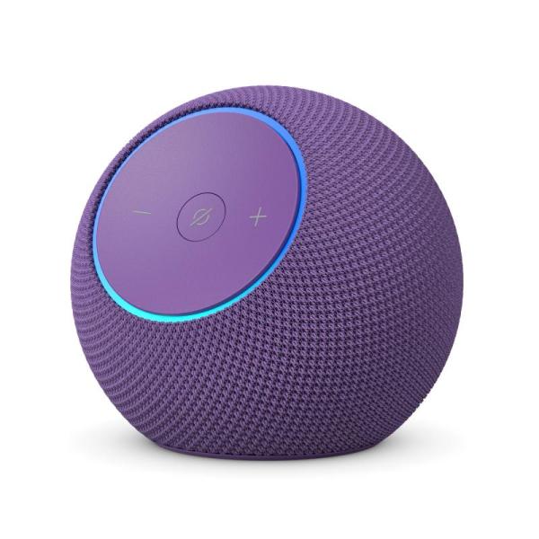 Amazon echo dot max. virtual assistant: amazon alexa, shape: spheric, product colour: purple. connectivity technology: wireless, wi-fi standards: 802.11a, 802.11b, 802.11g, wi-fi 4 (802.11n), wi-fi 5 (802.11ac), wi-fi 6 (802.11ax), wi-fi 6e.... power sour
