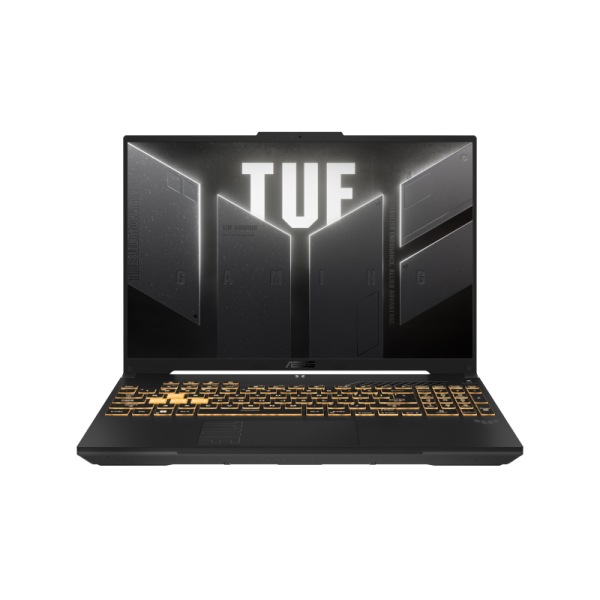 Laptop gaming asus tuf gaming f16 fx607vjb, cu procesor intel core 5 210h, 16'' ips, 16 gb ddr5, 512 gb ssd, nvidia geforce rtx 3050, 6gb gddr6, fr os