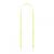 Crossbody strap - neon yellow