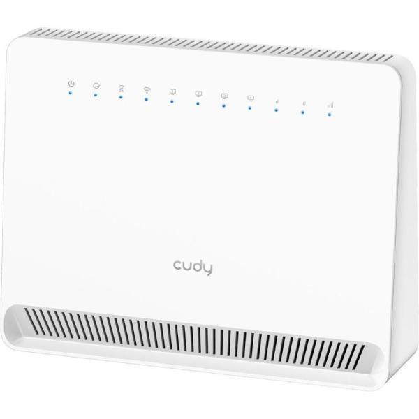 Cudy router wifi ac1200 4g lte cat 6 gigabit, 4x porturi rj45 10/100/1000m, sloturi dual nano sim, chipset qualcomm,build-in 4g lte modem, 300mbps la 2.4ghz + 867mbps la 5ghz, zerotier/wireguard/openvpn/ipsec/l2tp/pptp vpn, dns cloudflare/google/quad9, dd