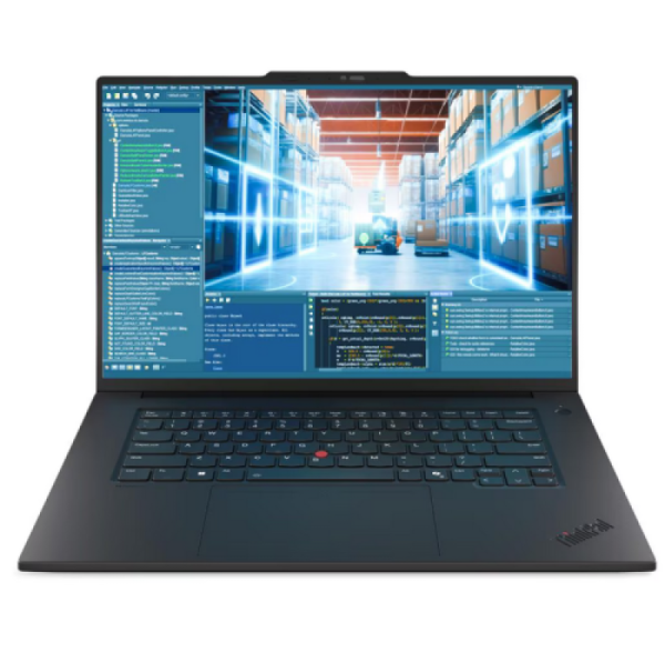 Laptop thinkpad p1 gen 8; 16" wuxga (1920x1200) ips 500nits anti-glare, 100% srgb, 60hz, low power, eyesafe®, tÜv low blue light; intel core™ ultra 9 285h, 16c (6p + 8e + 2lpe) / 16t, max turbo up to 5.4ghz, 24mb intel® smart cache; video nvidia® rtx pro 