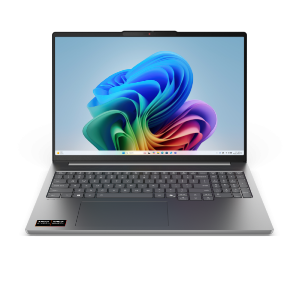 Laptop lenovo ideapad pro 5 16agp11, 16" 2.8k (2880x1800) oled 500nits (typical) / 1100nits (peak) glossy, 100% dci-p3, 120hz vrr, displayhdr™ true black 1000, amd ryzen™ ai 9 465 (10c / 20t, 2.0 / 5.0ghz, 10mb l2 / 24mb l3); copilot+ pc; integrated amd r
