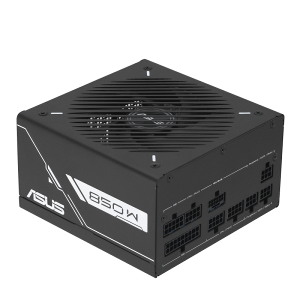 Asus prime -850g. total power: 850 w, ac input voltage: 100 - 240 v, power factor correction (pfc) type: active. motherboard power connector: 20+4 pin atx, motherboard power cable length: 60 cm, sata power cable length: 400,120 mm. purpose: pc, power supp