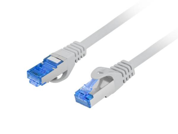 Patch cord cat.6a s/ftp lszh cca 10 m gri, fluke passed