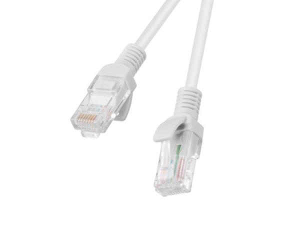 Patch cord cat.5e utp 20 m gri, fluke passed