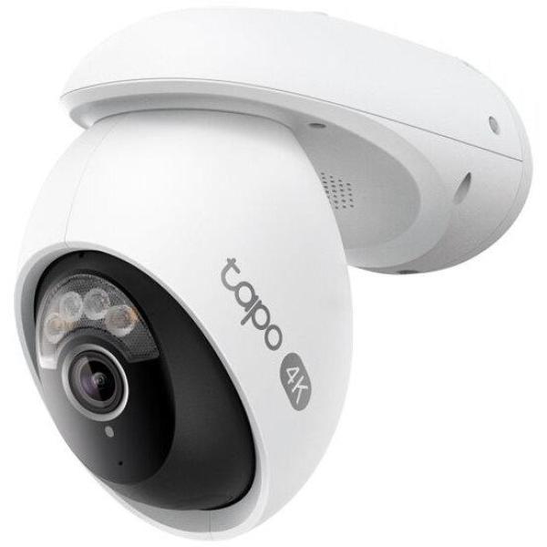 Camera wi-fi outdoor tp link, senzor 1/27" progressive scan cmos starlight sensor, focal length: 4 mm ± 5%, aperture: f1.6 ± 5%, night vision 850 nm ir led, rezolutie maxima 4k 8mp (3840 × 2160 px), frame rate 25 fps, zoom digital 18x