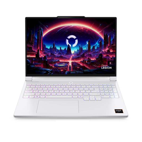 Laptop lenovo gaming legion 7 16agp11, 16" wqxga (2560x1600) oled 500nits (typical) / 1100nits (peak) glossy, 100% dci-p3, 240hz, di splayhdr™ true black 1000, g-sync®, low blue light, high gaming performance, flicker free, amd ryzen™ ai 7 450 (8c / 16t, 