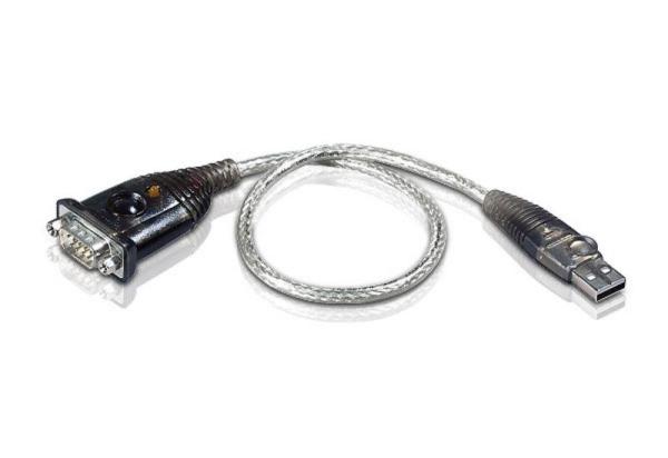 Adaptor usb to rs-232 aten uc232a-at. culoarea produsului: din oţel inoxidabil, transparente, negru, lungime cablu: 0,35 m, conector 1: usb tip-a. cantitate per ambalaj: 1 buc., lăţime de ambalaj: 42 mm, adâncimea de ambalaj: 124 mm. greutate: 36 g. greut