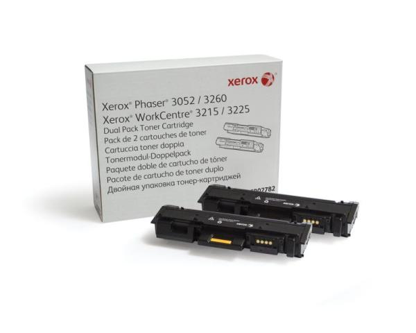 Toner xerox 106r02782, black, 6 k, phaser 3052,3260, workcentre3215,3225