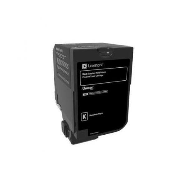 Toner lexmark 74c2sk0 black 7 k compatibil cu cs720de, cx725de, cx725dhe, cs720dte, cx725dthe, cs725de, cs725dte