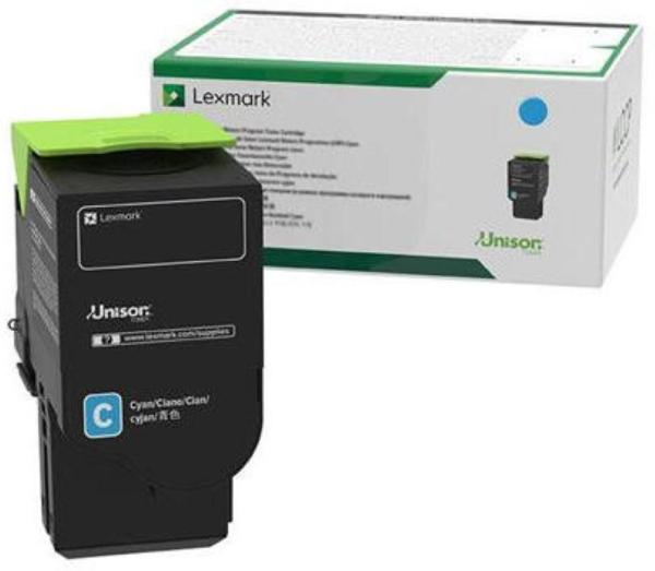 Toner lexmark 78c2xc0 cyan, 5k ,compatibil cu cx622ade, cx625ade,cs421dn, cs521dn, cx625adhe, cx522ade, cs622de, cx421adn.