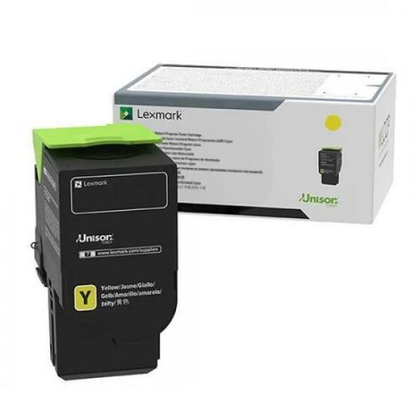 Toner lexmark 78c2xy0 yellow, 5k ,compatibil cu cx622ade, cx625ade,cs421dn, cs521dn, cx625adhe, cx522ade, cs622de, cx421adn.