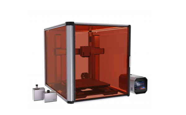 Imprimanta 3d snapmaker artisan 3dp, doua capete printare (idex), volum printare: dual 350mm × 400mm × 400mm, extruder stang 375mm × 400mm × 400mm, extruder drept 400mm × 400mm × 400mm, diametru duza: 0.4mm, temperatura duza: 300°c, viteza: 180mm/s, platf