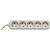 Prelungitor bachmann selly 5xcee7/3 pc, fara intrerupator, lungime cablu 3m, h05vv-f 3g1, alb