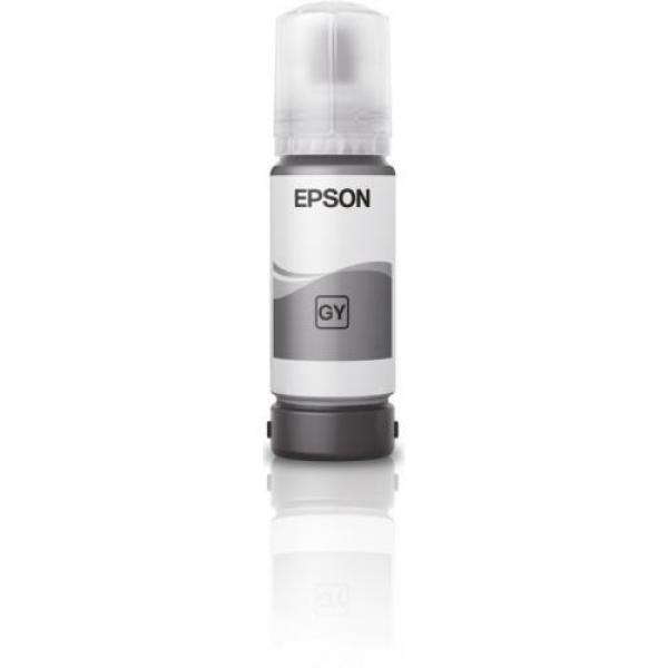 Cartus cerneala epson 115, grey, capacitate 70ml / 6200 pagini, compatibil cu: epson ecotank l8160, ecotank l8180.