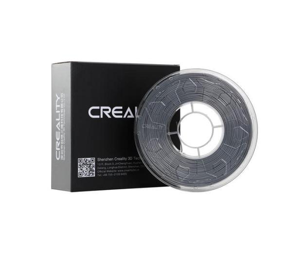 Creality cr pla 3d printer filament, grey, 1kg, printing temperature: 190-220, filament diameter: 1.75mm, tensile strength: 60mpa, size of filament wheel: diameter 200mm, height 66mm, hole diameter 56mm. utilizare: pana la 6 luni de la deschiderea ambalaj