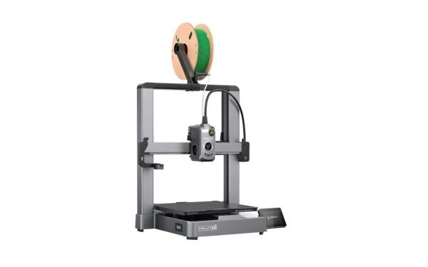 Creality hi 3d printer, tehnologie fdm, volum printare: 260 × 260 × 300 mm, dimensiuni imprimanta: 409 × 392 × 477 mm, touchscreen 3.2", camera video pentru monitorizare, senzor filament, viteza printare: 300mm/s standard, 500mm/s max, acuratete: 100±0.1 