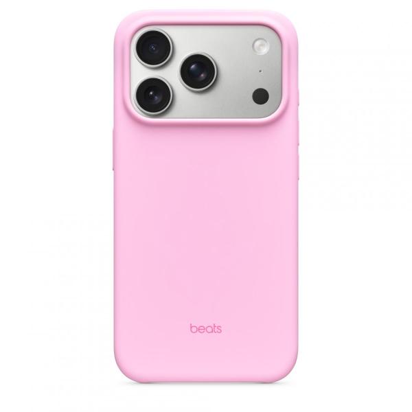 Beats iphone 17 pro case with magsafe and camera control - pebble pink
