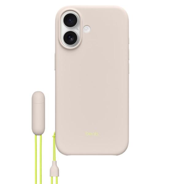 Beats iphone 17 kickstand case with magsafe and camera control - lime stone