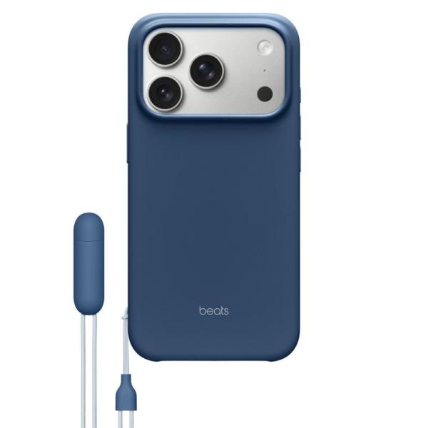 Beats iphone 17 pro kickstand case with magsafe and camera control - bedrock blue