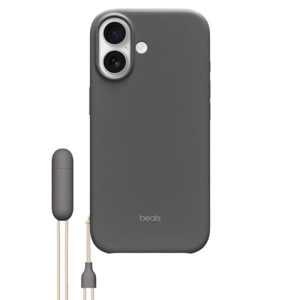Beats iphone 17 kickstand case with magsafe and camera control - granite gray
