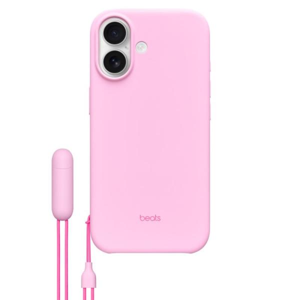 Beats iphone 17 kickstand case with magsafe and camera control - pebble pink