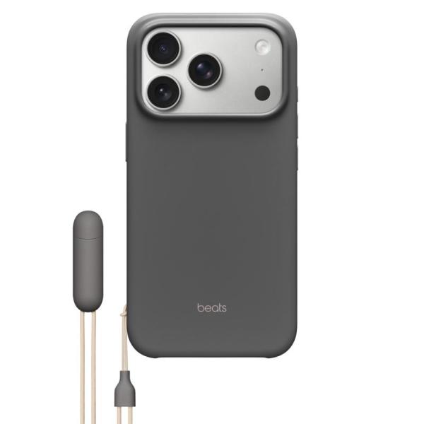 Beats iphone 17 pro kickstand case with magsafe and camera control - granite gray