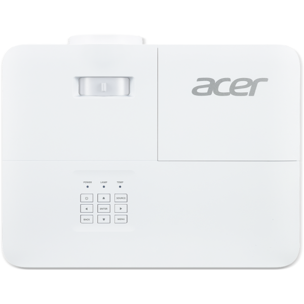 Videoproiector acer x1827, 4k 3840* 2160, 4.000 lumeni, 16:9/ 4:3, 10.000:1, dimensiune maxima imagine, distanta maxima de proiectie 10 m, boxa 10w, lampa 5.000 ore/ 12.000 ore ecomode, 26 db, 3.1 kg, d-sub, 2* hdmi, pc audio in/ out, dc out (5v/1.5a, usb