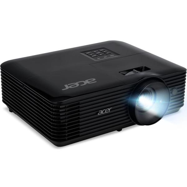 Videoproiector acer x1228hn, xga 1024* 768, up to wuxga 1920* 1200, 4.800 lumeni/ 3.840 lumeni ecomode, 4:3/ 16:9, 20.000:1, zoom optic 1.1x, dimensiune maxima imagine 300", distanta maxima de proiectie 11.8 m, boxa 3w, lampa 6.000 ore/ 15.000 ore extreme