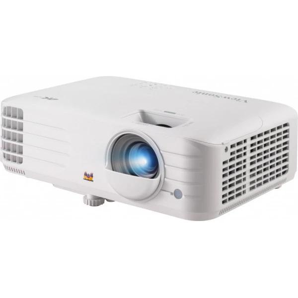Videoproiector viewsonic px701-4k, 4k 3840* 2160, 3.200 lumeni, 12.000:1, lampa 6.000 ore- 20.000 ore ecomode, zoom 1.1x, distamta de proiectare 1m-10.96 m, 28- 32 db, 2* hdmi, audio out, usb tip a (alimentare): 1 (5v/ 1.5a), difuzor 10w, rs232, 2.8 kg, t
