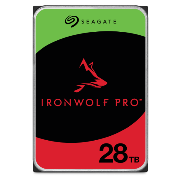 Hdd nas seagate ironwolf pro st28000nt000, 28 tb, 7200 rpm, 512 mb, sata iii