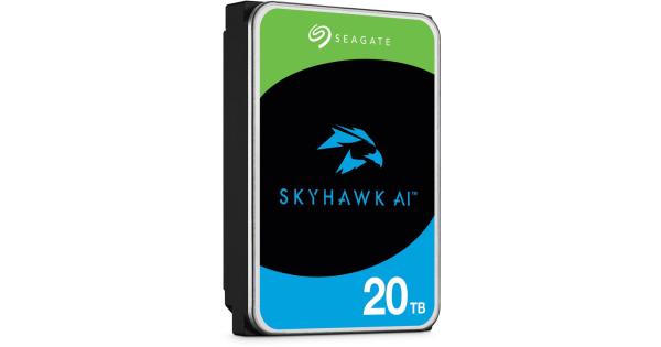 Hdd surveillance seagate skyhawk ai, 20tb, 7200rpm, 512mb, sata iii