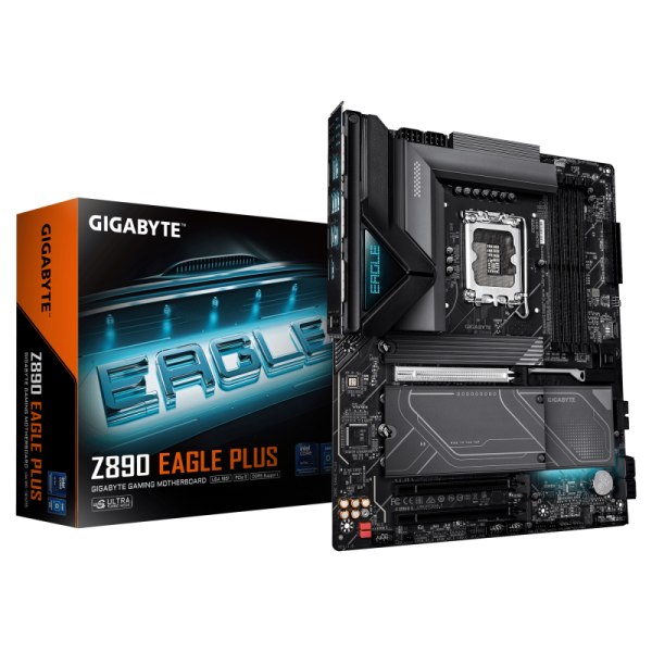 Placa de baza gigabyte z890 eagle plus, lga 1851, ddr5, atx