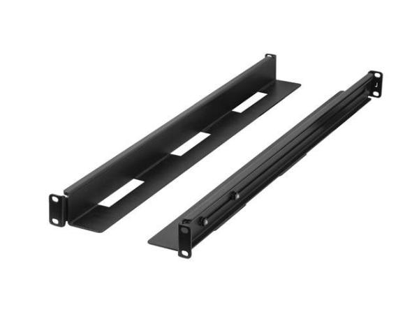 Set sine glisante pentru rack 19", 650-1090 mm, negre