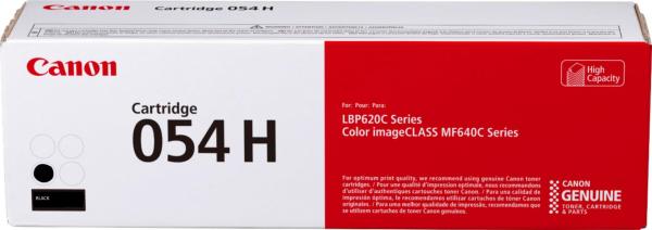 Toner canon crg054h black, high yeld, capacitate 3.1k pagini, pentru lbp62x, mf64x.