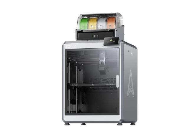 Imprimanta 3d creality k2 plus combo, tehnologie fdm, volum printare: 350*350* 350mm, dimensiuni imprimanta: 495*515*640mm,  greutate: 35kg, viteza printare: 600mm/s max, acuratete: 100mm±0.1mm, inaltime strat: 0.05-0.3mm, extruder: dual-gear direct drive