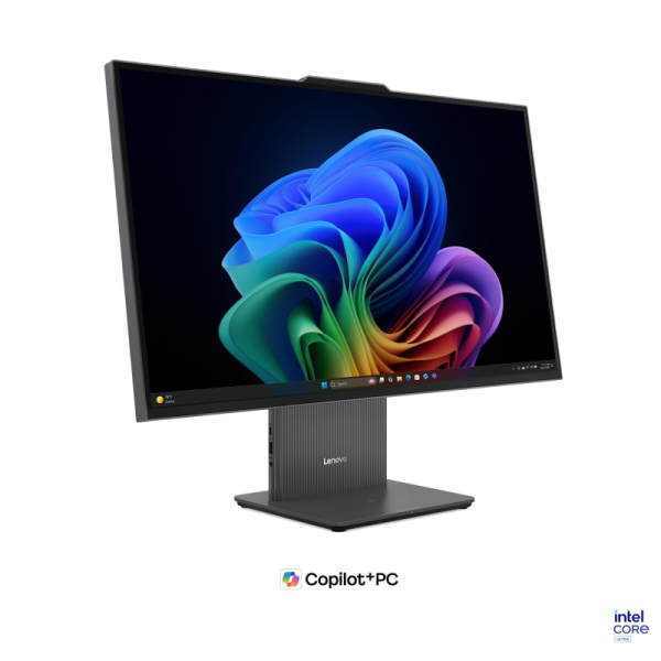 All-in-one consumer lenovo ideacentre aio 27iph11 cu procesor intel intel core ultra 7 355 pana la 4.7 ghz, 27 inch, qhd, 32 gb, intel intel integrated graphics, freedos, luna grey, 2 ani garantie