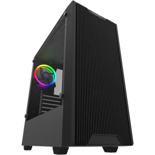 Carcasa aqirys virgo, rgb, mid tower, black