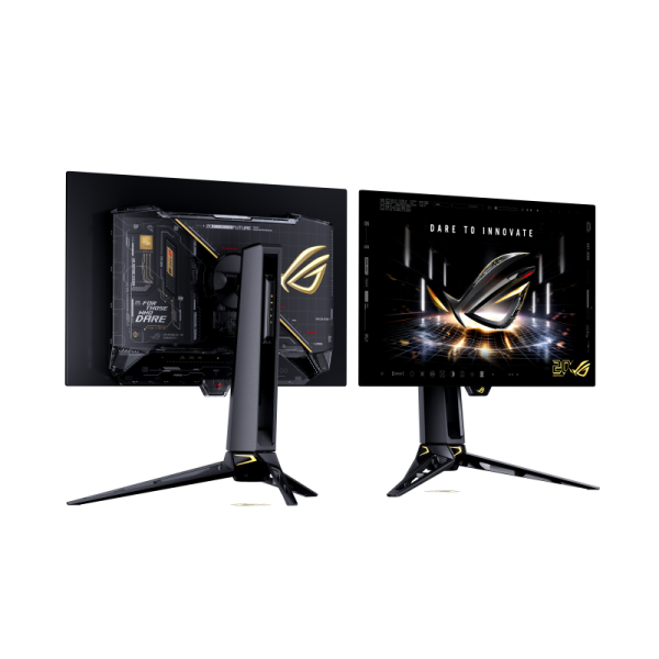 Monitor gaming asus rog swift oled pg27aqwp-g edition 20, 26.5", 2560 x 1440 pixeli, black, 3 ani garantie