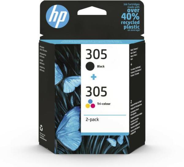 Cartus cerneala hp 6zd17ae 2-pack tri-color/black
