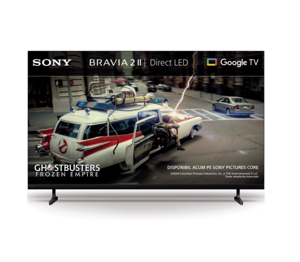 Televizor sony bravia 2 ii led 50s25m2, 126 cm, smart google tv, 4k ultra hd, clasa e (model 2026)