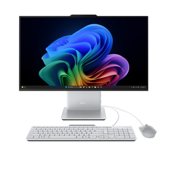 All-in-one consumer lenovo ideacentre aio 27ill11 cu procesor intel intel core ultra 5 226v pana la 4.5 ghz, 27 inch, fhd, 16 gb, intel intel arc graphics 130v, freedos, grey, 2 ani garantie